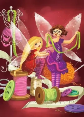 BlueBird Puzzle Šijacie víly