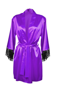 DKaren Housecoat Adelaide Violet Violet