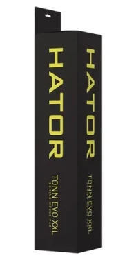 Hator Tonn EVO XXL HTP-041 čierna / Herná podložka pod myš / 900 × 420 mm / 5 mm (HTP-041)