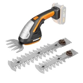 WORX WG801E / Aku nožnice na kríky a trávu / 20V / 2.0Ah / Záber 200|120 mm / Doba chodu 60 min (WG801E)