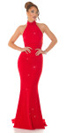 Sexy Red-Carpet KouCla Neck-Gown with glitter blackgold M