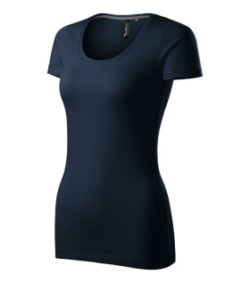 Akčné tričko dámske ombre blue XL