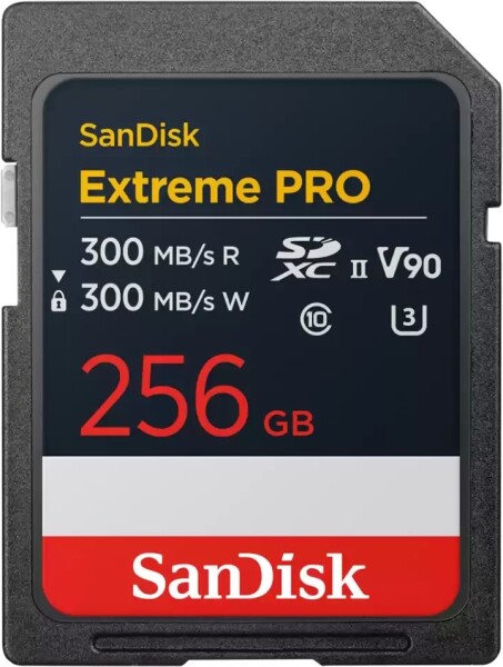 SanDisk Extreme PRO SDXC 256 GB Class 10 UHS-II/U3 V90 (SDSDXDM-256G-GN4IN)