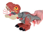 Mamido Pohyblivý DINOOSAUR Tyranosaurus Rex Zvuk + svetlo ČERVENÝ ZA5589