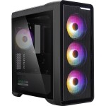 ZALMAN M3 Plus RGB čierna / mATX / 1x USB 3.0 + 1x USB 2.0 / 4x 120mm / bez zdroja / priehľadná bočnica (M3 PLUS RGB)