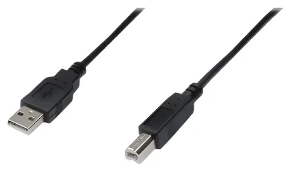 Digitus USB 2.0 AB / Prepojovací kábel / K tlačiarni a perifériám (AK-300105-030-S)