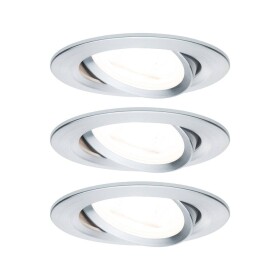 Paulmann 93469 vstavané svietidlo sada 3 ks LED GU10 19.5 W hliník; 93469