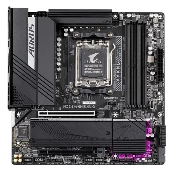 GIGABYTE B650M AORUS ELITE / Základná doska / AM5 / B650 / DDR5 / 2.5GbE / mATX (B650M AORUS ELITE)