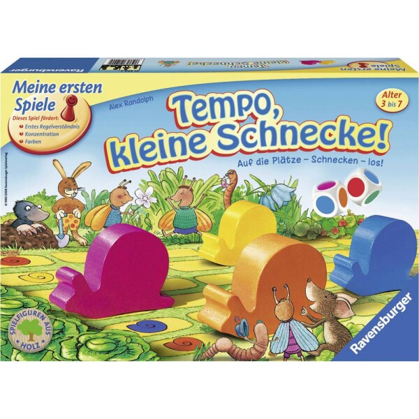 Ravensburger Ravensburger Tempo, malý slimák! Tempo, kleine Schnecke! 21420; 21420