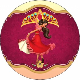 Jedlý papier Elena z Avaloru s potlačou 19,5 cm - Pictu Hap