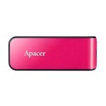 Apacer AH334 64GB ružová / Flash Disk / USB 2.0 / s výsuvným konektorom (AP64GAH334P-1)