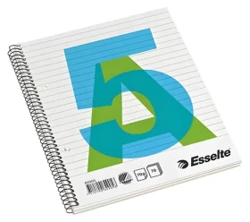 ESSELTE Blok krúžkový A5 / 70 listov / Linka / 70 g/m2 (62905)