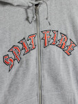 Spitfire OLD E EMB GREY HEATHER w/ RED & WHITE Em pánska mikina - M