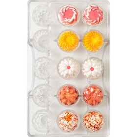 Polykarbonátová forma na pralinky Summer - Decora - Decora