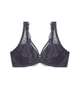 Dámska podprsenka Wild Peony Florale WP - GRAY - sivá 00DK - TRIUMPH GRAY 85F