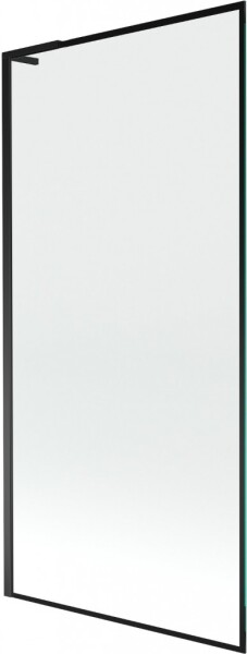 MEXEN/S - Next L vaňová zástena FIX 90 x 150, čierna vzor, čierna 895-090-000-03-70-70