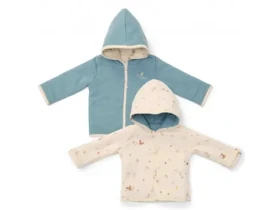 Little Dutch Kabátik obojstranný Stone Blue veľ. 68 (CL25222016LD)