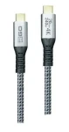2GO strieborná / Dátový kábel / USB-C na USB-C / 240 W / 2 m / USB 3.2 Gen 2x2 / Thunderbolt 3 (797515)
