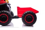 Mamido Mamido Elektrické autíčko Buggy UTV 4x4 s vlečkou 24V | 4x200W červené