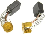 GEKO Uhlíkové kefky pre uhlovú brúsku 115 / Príslušenstvo / 5x8x12mm