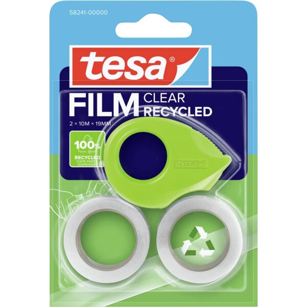 Tesa 58241-00000-01 tesafilm ecoLogo® svetlozelená (d x š) 10 m x 19 mm 1 ks; 58241-00000-01