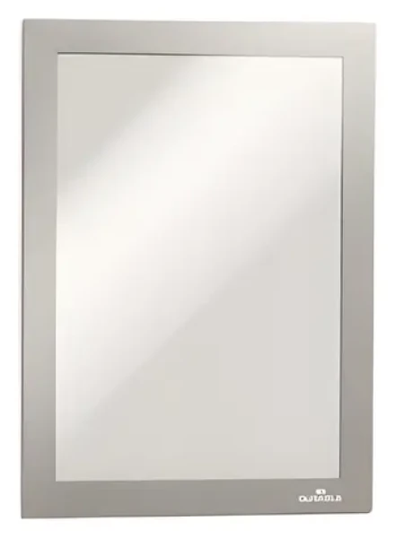 Durable Duraframe A5 strieborná / Prezentačný rám / Magnetický / Samolepiace / 2 ks (487123)