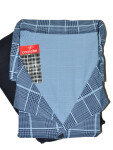 Cornette 114 long/r 3XL-5XL pánske pyžamo bez zipsu šedá 5XL