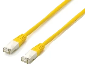 Equip Cat6a S/FTP žltá / Patch kábel / RJ-45 / 3 m / PoE+ / LSZH (605662)