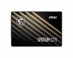 MSI Spatium S270 240GB / 2.5" / SATA III / 3D NAND flash / R: 500MBps / W: 450MBps / MTBF: 1.5mh (S78-440N070-P83)