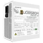 GIGABYTE UD850GM PG5 V2 ICE biela / Zdroj / ATX 3.1 / 850W / 80PLUS Gold / modulárne / PCIe 5.1 (GP-UD850GM PG5 ICE)