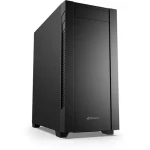 Sharkoon S25 Silent čierna / Skriňa / E-ATX / USB-C 3.2 Gen2 / 2× 120mm PWM / Bez zdroja (4044951046065)