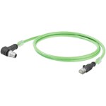Weidmüller IE-C6EL8UG0050XCAU40-E dátový zástrčkový konektor pre senzory - aktory, 2485600050, piny: 8, 5.00 m, 1 ks; 2485600050