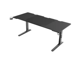 Genesis Genesis Holm Modular 180 RGB / Herný stôl / čierny / D: 180cm / Š: 75cm / V: 70-90cm (NDS-2251)