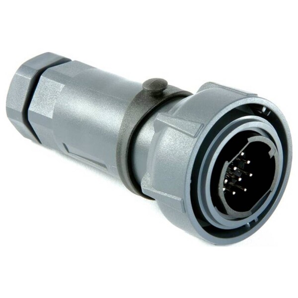Bulgin PXP7010/06S/ST/0709 guľatý konektor DIN, 1 ks; PXP7010/06S/ST/0709