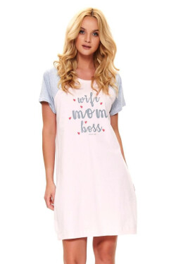 Noční košile Love růžová S model 14455951 - DN Nightwear