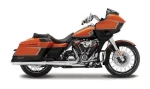 Maisto - HD - Motocykel - 2022 CVO Road Glide, oranžovo-metalic čierna (séria 44), 1:18