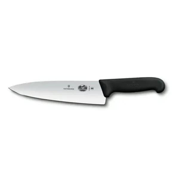 VICTORINOX Fibrox Kuchársky nôž 20 cm s extra širokým ostrím (5.2063.20)