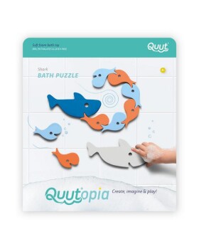 Quut Quutopia puzzle do vody žraloky