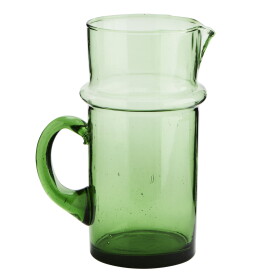 MADAM STOLTZ Sklenený džbán Beldi Green 1 l
