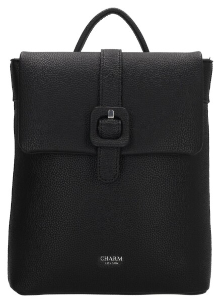 Elegantný dámsky batoh do mesta Charm London Uptown W01602 Black