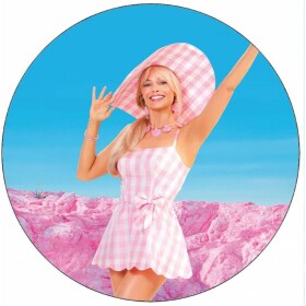 Jedlý papier mávajúci Barbie 19,5 cm - Pictu Hap - Pictu Hap