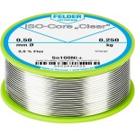 Felder ISO-Core Clear Sn100Ni+ spájkovací cín cievka Sn99,25Cu0,7Ni0,05 0.250 kg 0.5 mm; 5552940520