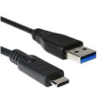 C-TECH kábel USB 3.0 AM na Type-C kábel (AM-CM) 1m čierna (CB-USB3C-10B)