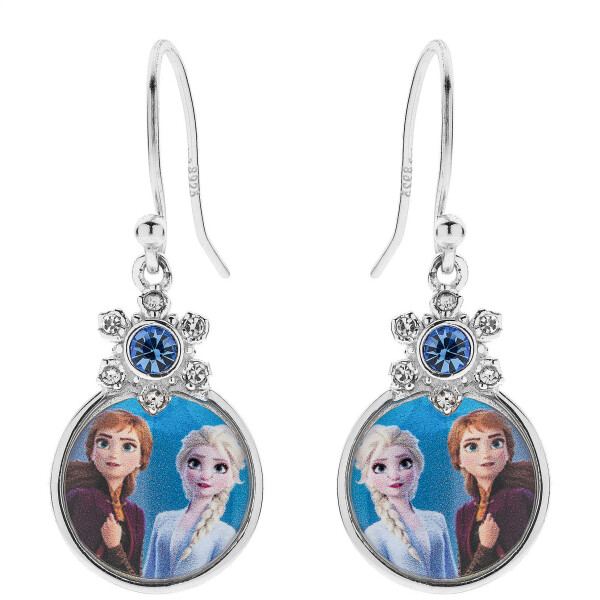 Disney Pôvabné visiace náušnice Anna a Elsa Frozen ES00018SRML.CS