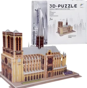 JOKOMISIADA 3D puzzle Katedrála Notre-Dame, Paríž