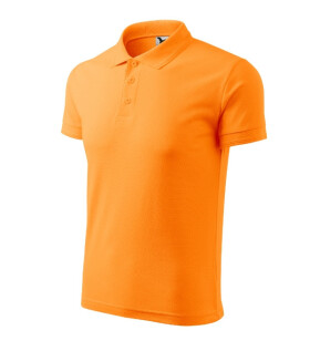 Polokošeľa Pique Polo tangerine orange S