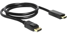 DisplayPort 1.2 - HDMI adaptérový kábel čierna / Adaptér / 4K / MM / 2 m (77492-2)