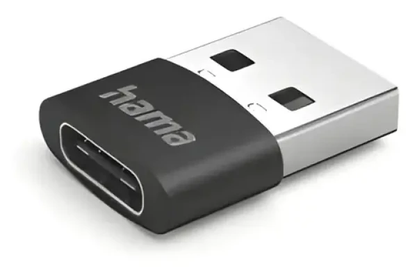 HAMA USB-A na USB-C adaptér / Redukcia USB / USB 2.0 / 480 Mbit/s / 3 ks (201532)