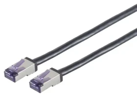 Lanview Cat6a S/FTP HIGH-FLEX čierna / Sieťový kábel / RJ-45 / 20 m / PoE (LVN-CAT6A-FLEX-20M)