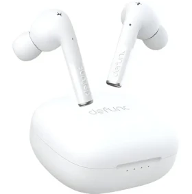 DeFunc True Entertainment biela / Bezdrôtové slúchadlá / mikrofón / Bluetooth 5.2 / IPX4 / dobíjacie púzdro (71534)